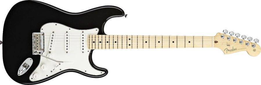 Fender American Standard Stratocaster - Maple Neck In Black | Long