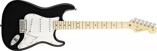 American Standard Stratocaster - Maple Neck in Black