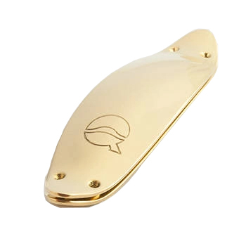 LefreQue Sound Bridge 76mm - Red Brass, Gold Plated