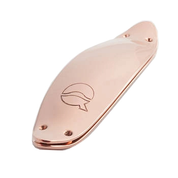 LefreQue Sound Bridge 76mm - Solid Silver, Rose Gold Plated
