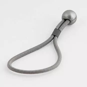 Collier de pied de flte gris