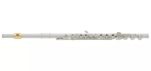 Yamaha Band - 300 Series Intermediate Flute with Inline G, B Foot and Gold-Plated Lip Plate