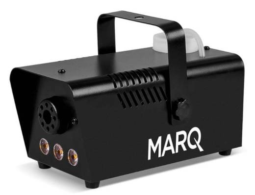 FOG 400 LED Quick-Ready Fog Machine w/ LEDs - Black Casing, Amber LED