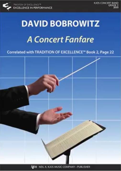 A Concert Fanfare - Bobrowitz - Concert Band - Gr. 2