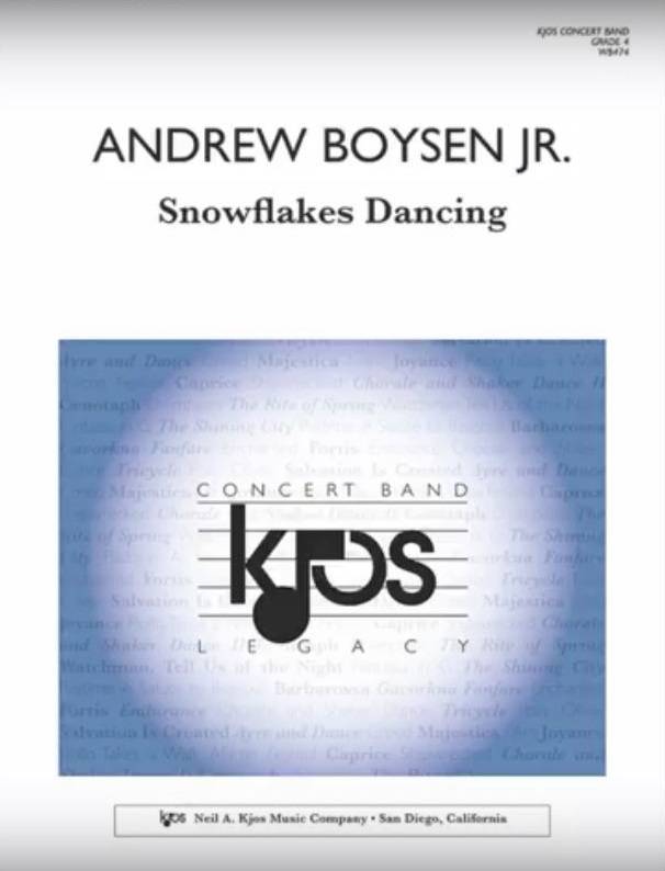Snowflakes Dancing - Boysen - Concert Band - Gr. 4