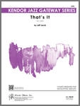 Kendor Music Inc. - Thats It - Jarvis - Jazz Ensemble - Gr. 1