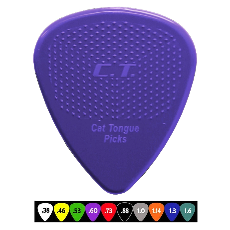 Grip Brain Picks (10 Pack) - .060 Purple