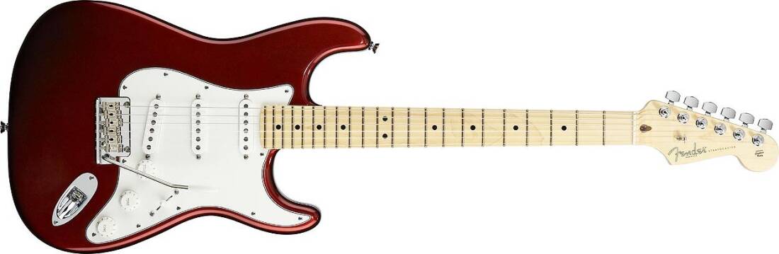 American Standard Stratocaster - Maple Neck in Candy Cola