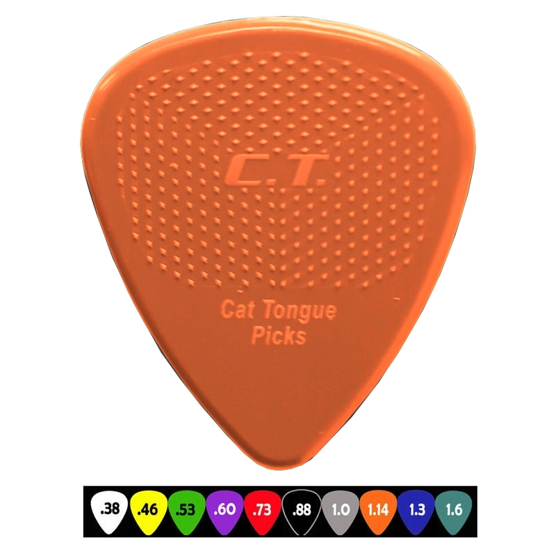 Grip Brain Picks (10 Pack) - 1.14 Orange