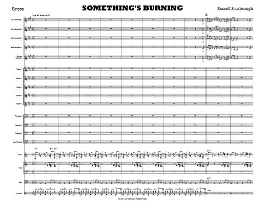 Something\'s Burning - Scarbrough - Jazz Ensemble - Gr. 5
