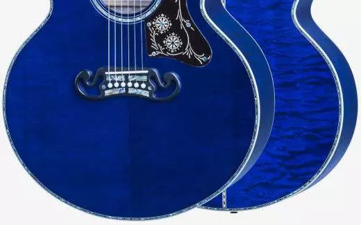 2016 SJ-200 Quilt Vine Viper Blue Ltd
