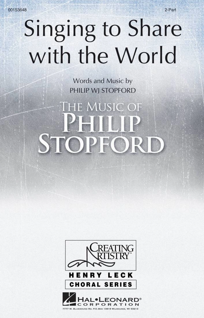 Singing to Share with the World - Stopford - 2pt