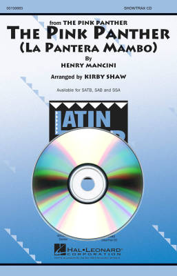 Hal Leonard - The Pink Panther (La Pantera Mambo) - Mancini/Shaw - ShowTrax CD