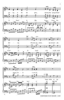 Somewhere in My Memory - Bricusse/Williams/Hayes - SATB
