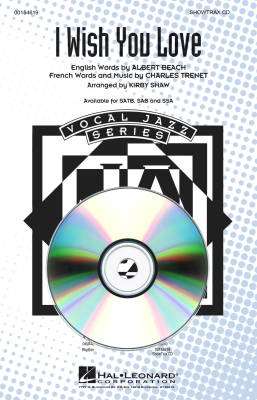 Hal Leonard - I Wish You Love - Beach/Trenet/Shaw - ShowTrax CD