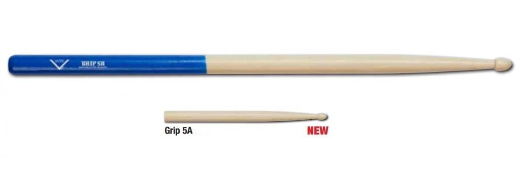 Grip 5A Wood Tip Drumsticks