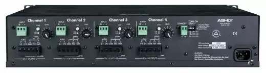 TRA-4150 4-Channel 80W Power Amplifier with 70V/100V Transformer