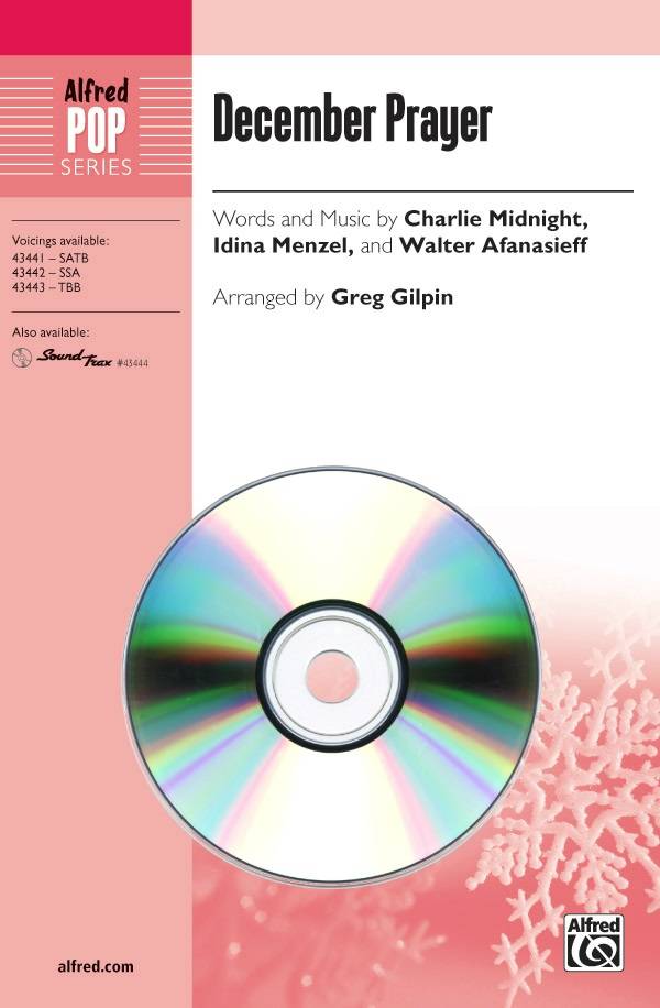 December Prayer - Midnight /Menzel /Afanasieff /Gilpin - SoundTrax CD