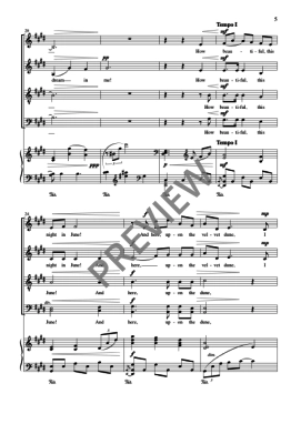 Ballade to the Moon - Elder - SATB