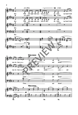 Ballade to the Moon - Elder - SATB