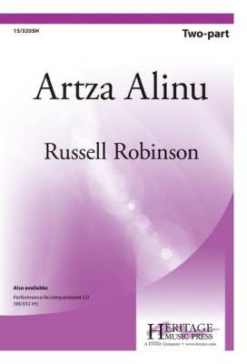 Heritage Music Press - Artza Alinu - Traditional Hebrew/Robinson - 2pt