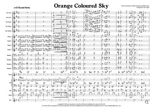 Orange Coloured Sky - Delugg/Stein/Harpin - Jazz Ensemble/Vocal - Gr. Medium