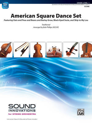 Alfred Publishing - American Square Dance Set - Traditional/Phillips - String Orchestra - Gr. 1