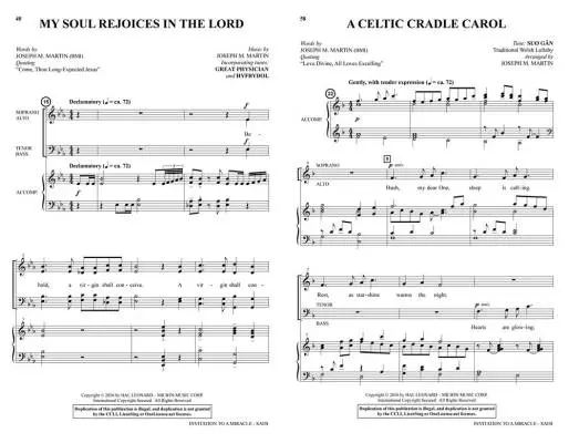 Invitation to a Miracle (Cantata) - Martin - SATB - Book