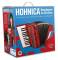 Hohnica 1304 Piano Accordion - 26 Keys/48 Bass - Red