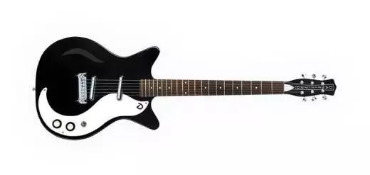 59 Guitare  F-Hole en pica - Noir