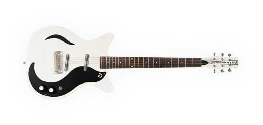 \'59 Spruce F-Hole Guitar - White w/Black PG
