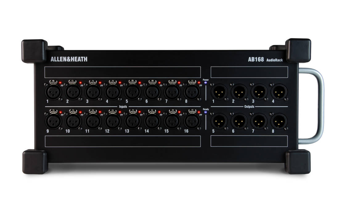 Stage Box for GLD Mixer, w/16 XLR In, 8 XLR Out