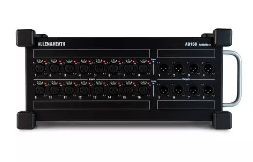 Stage Box for GLD Mixer, w/16 XLR In, 8 XLR Out