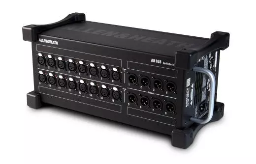 Stage Box for GLD Mixer, w/16 XLR In, 8 XLR Out