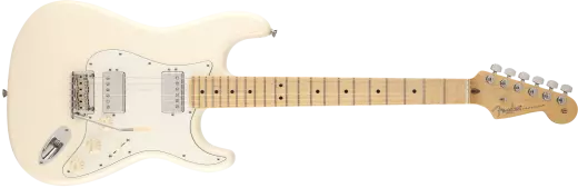 American Standard Stratocaster HH w/Maple Neck and Fingerboard - Olympic White