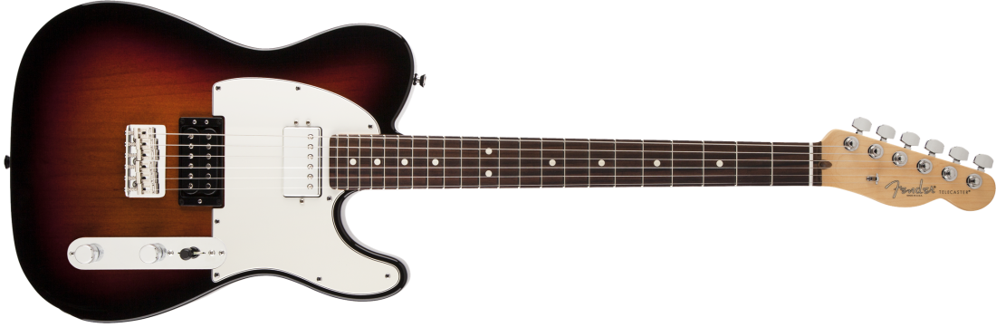 Fender American Standard Telecaster HH - 3-Tone Sunburst | Long