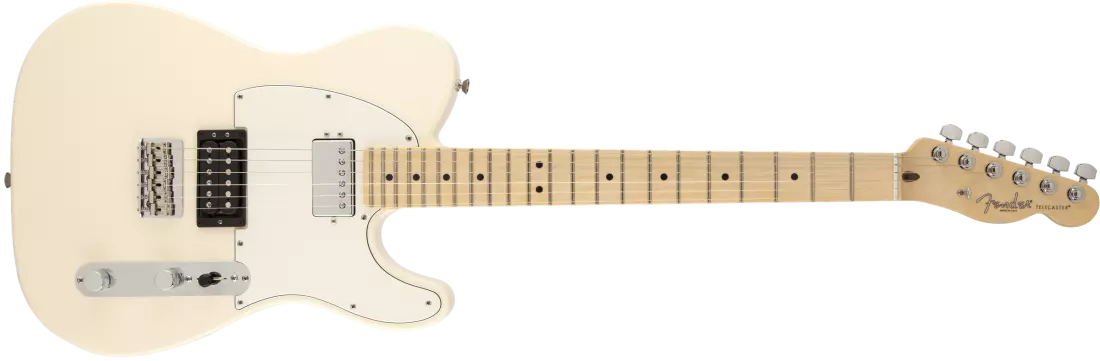 American Standard Telecaster HH - Maple Neck - Olympic White