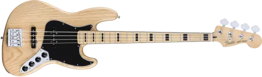 Deluxe Active Jazz Bass - Ash w/Maple Neck - Natural