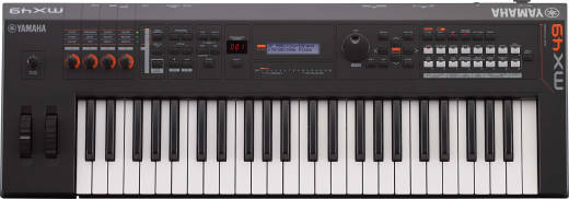 Yamaha - MX BK/BU Series 49-Key Synthesizer (128 Polyphony) - Black
