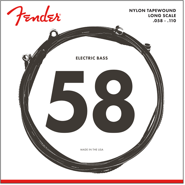 Nylon Tape Wound Bass Strings 58-110