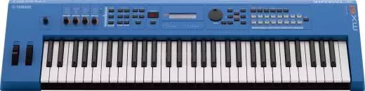 MX BK/BU Series 61-Key Synthesizer (128 Polyphony) - Blue