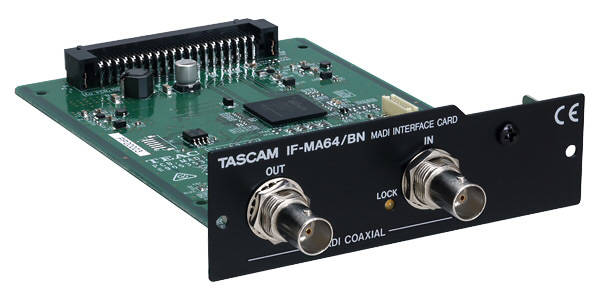 64-Channel MADI Coaxial Interface Card