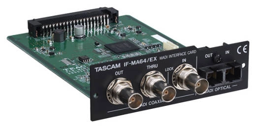 Tascam - 64-Channel MADI Optical/Coaxial Interface Card