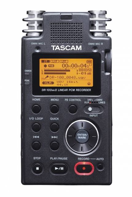 DR-100MKII Portable Linear PCM Recorder