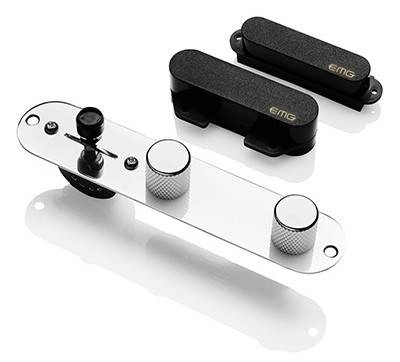 T-System Pickup Set with Control Plate - Black