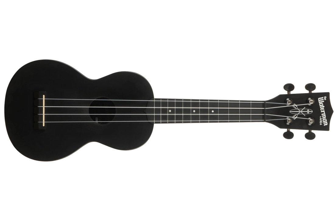 Waterman V1 Composite Soprano Ukulele - Matte Black