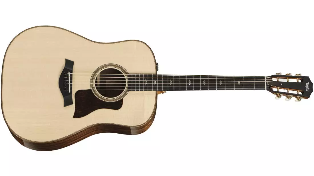 710e Dreadnought Lutz Spruce/Rosewood Acoustic/Electric Guitar with Case
