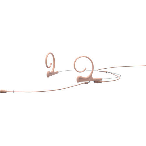 d:fine 88 2-Ear Cardioid Headset Microphone with TA4F Mini XLR Connector - Beige