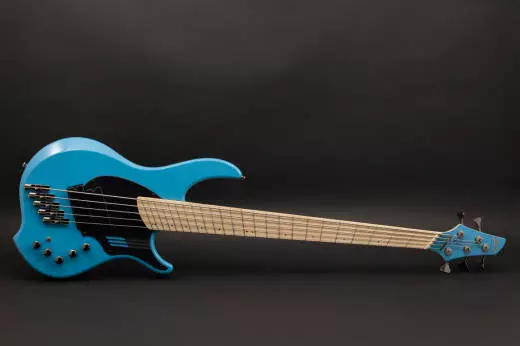 NG2 Combustion 5-String Bass Guitar w/Maple Fretboard - Luguna Seca Blue