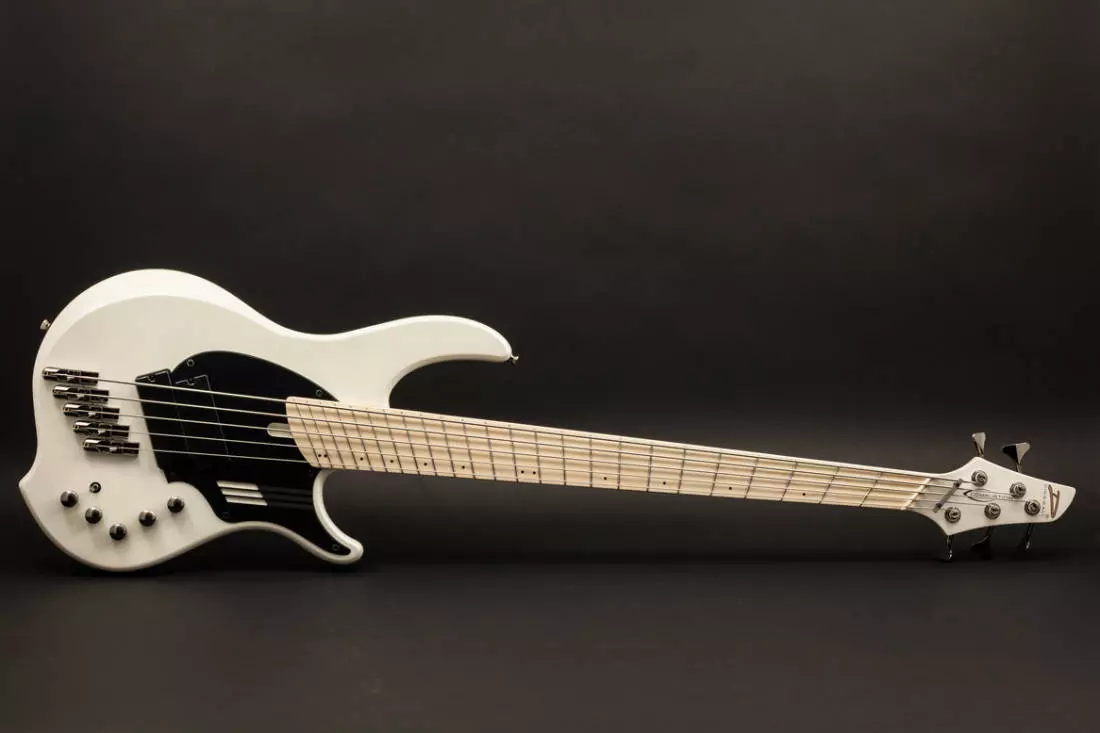 NG2 Combustion 5-String Bass Guitar w/Maple Fretboard - Ducati Matte White